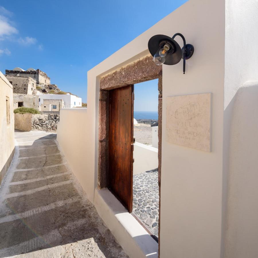 Villa Di Capo - Santorini Old Winery Luxury Villas Akrotírion Eksteriør billede